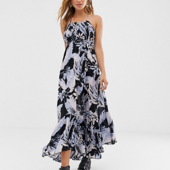 free people heat wave maxi dress